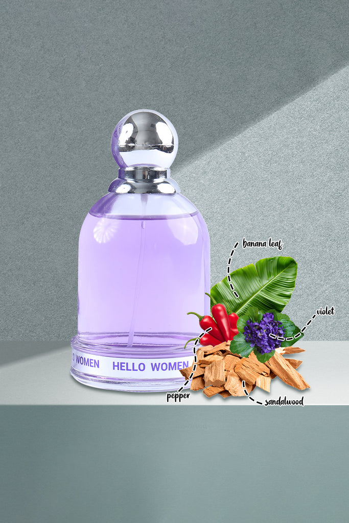 Hello Women Spray Perfume Eau De Parfum For Women 100ml/3.4 fl.oz.
