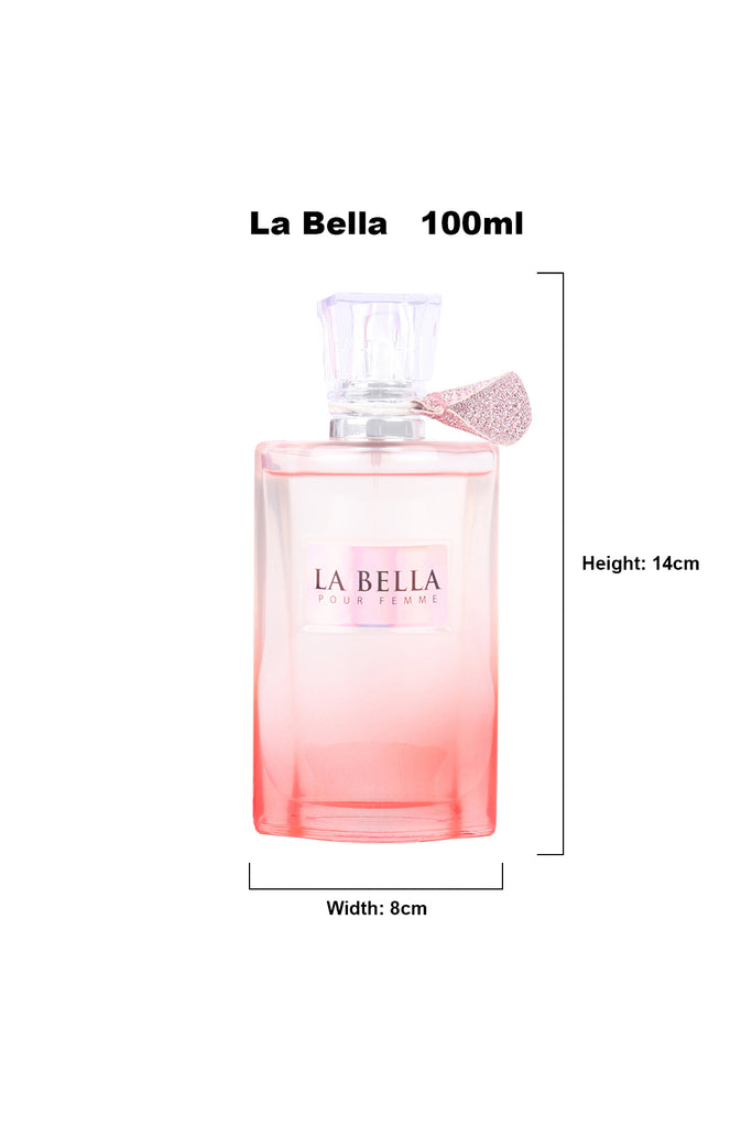 LA BELLA SPRAY PERFUME EAU DE PARFUM FOR WOMEN - 100ML/3.4 FL.OZ.