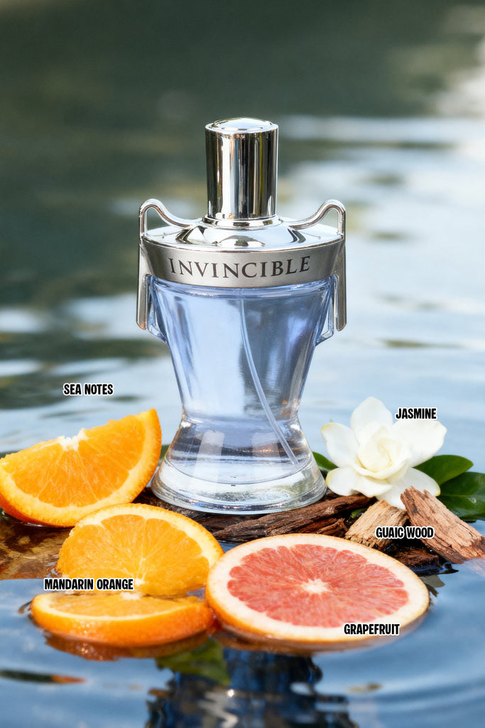 Invincible Spray Cologne Eau De Toilette For Men - 100ml/3.4 fl.oz.