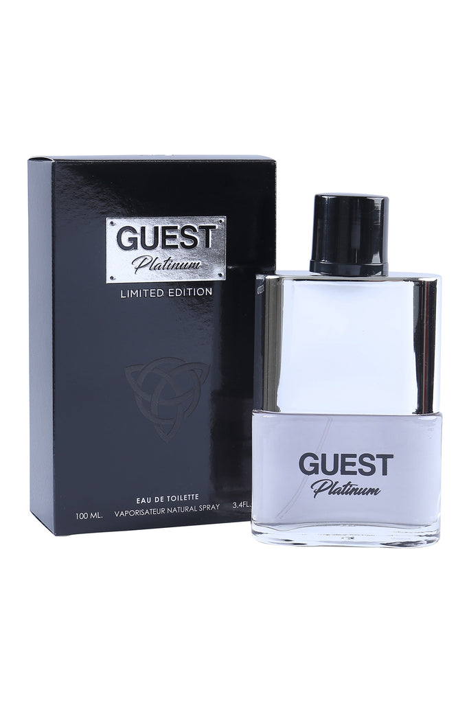 Guest Platinum Limited Edition Spray Cologne Eau De Toilette For Men - 100ml/3.4 fl.oz.