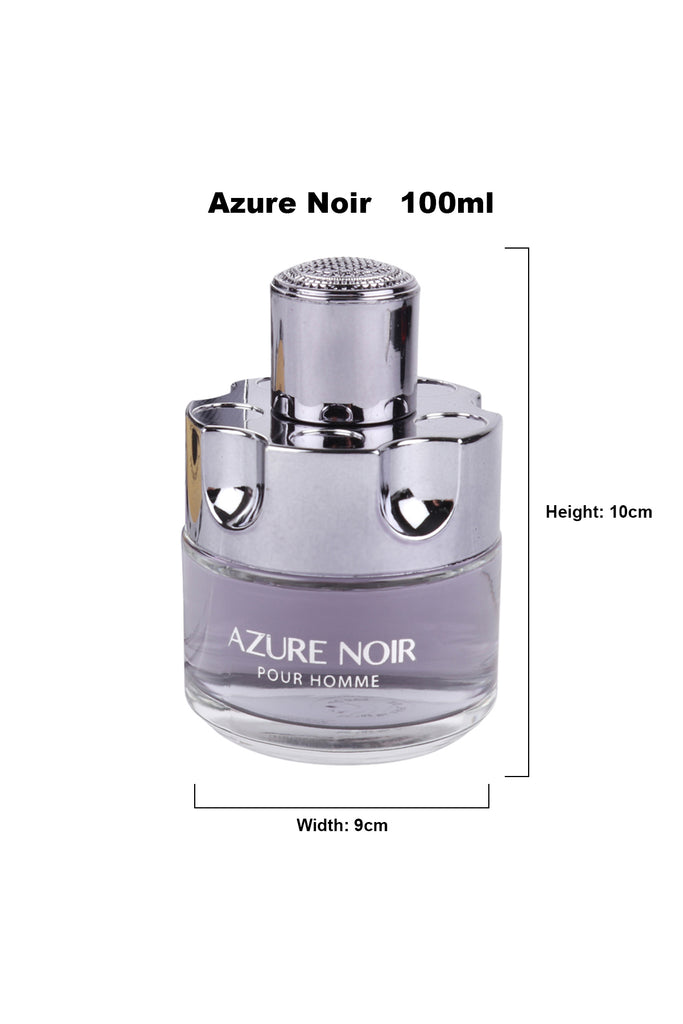 AZURE NOIR SPRAY COLOGNE EAU DE TOILETTE FOR MEN - 100ML/3.4 FL.OZ.