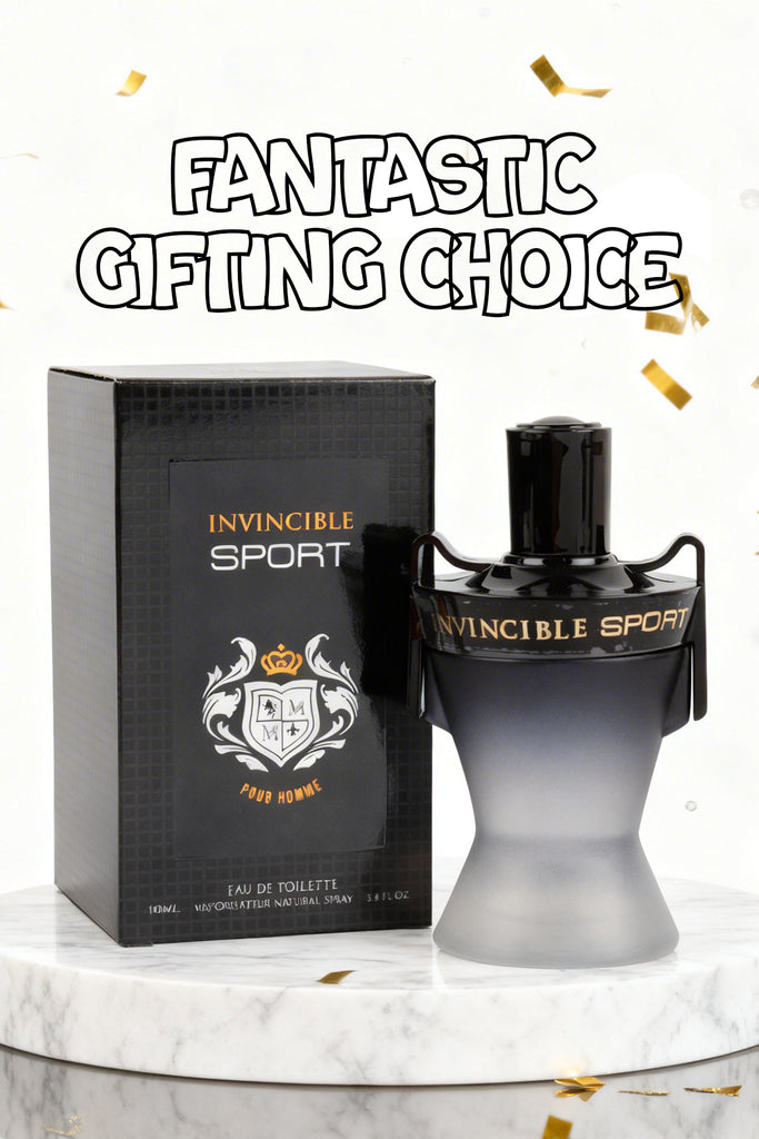 Invincible Sport Spray Cologne Eau De Toilette For Men - 100ml/3.4 fl.oz.