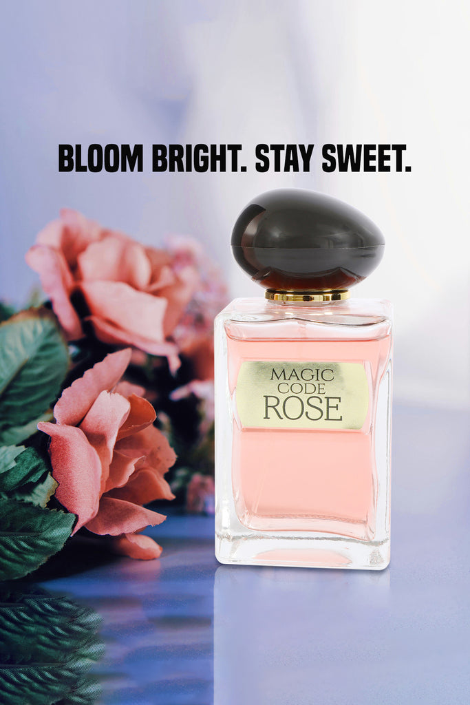 Magic Code Rose Spray Perfume Eau De Parfum for Women - 100Mml3.4 fl.oz.