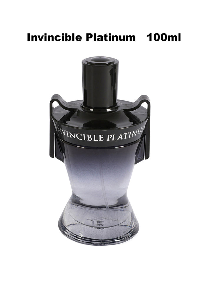 Invincible Platinum Spray Cologne Eau De Toilette For Men - 100ml/3.4 fl.oz.