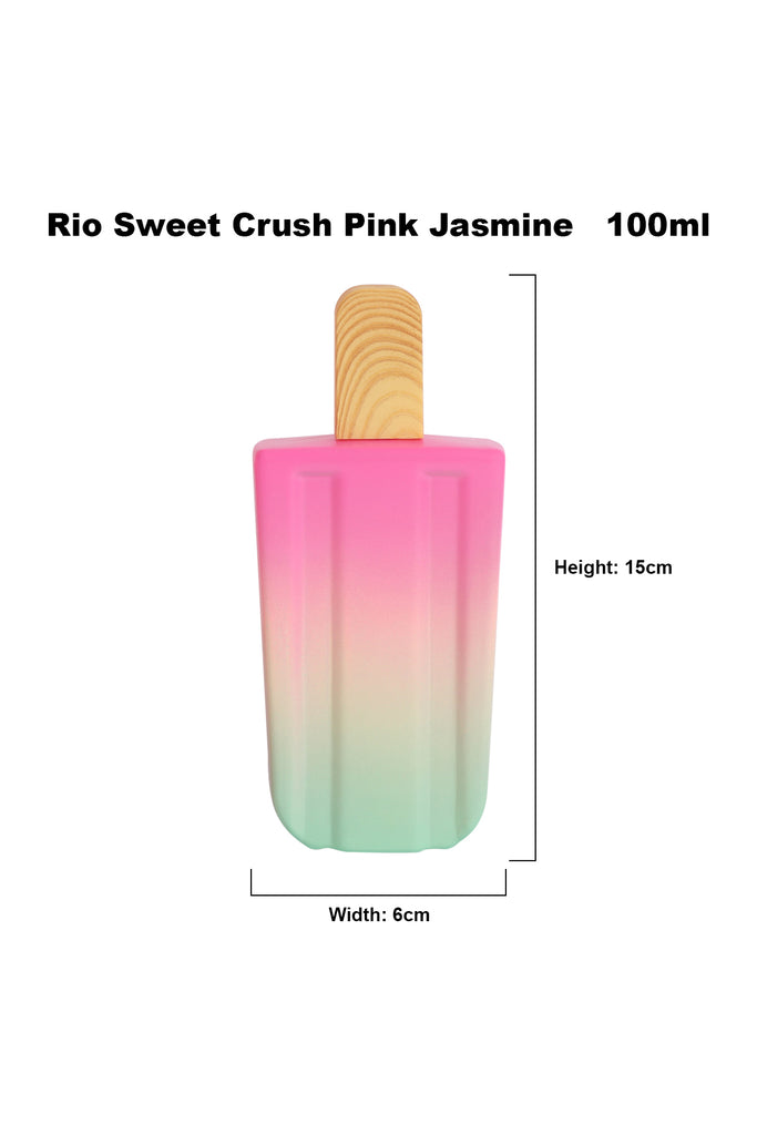 RIO SWEET CRUSH PINK JASMINE SPRAY PERFUME EAU DE PARFUM FOR WOMEN - 100ML/3.4 FL.OZ.