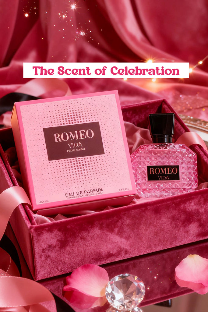 ROMEO VIDA POUR FEMME SPRAY PERFUME EAU DE PARFUM FOR WOMEN - 100ML/3.4FL.OZ.