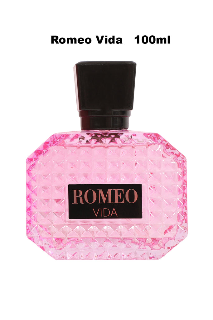 ROMEO VIDA POUR FEMME SPRAY PERFUME EAU DE PARFUM FOR WOMEN - 100ML/3.4FL.OZ.