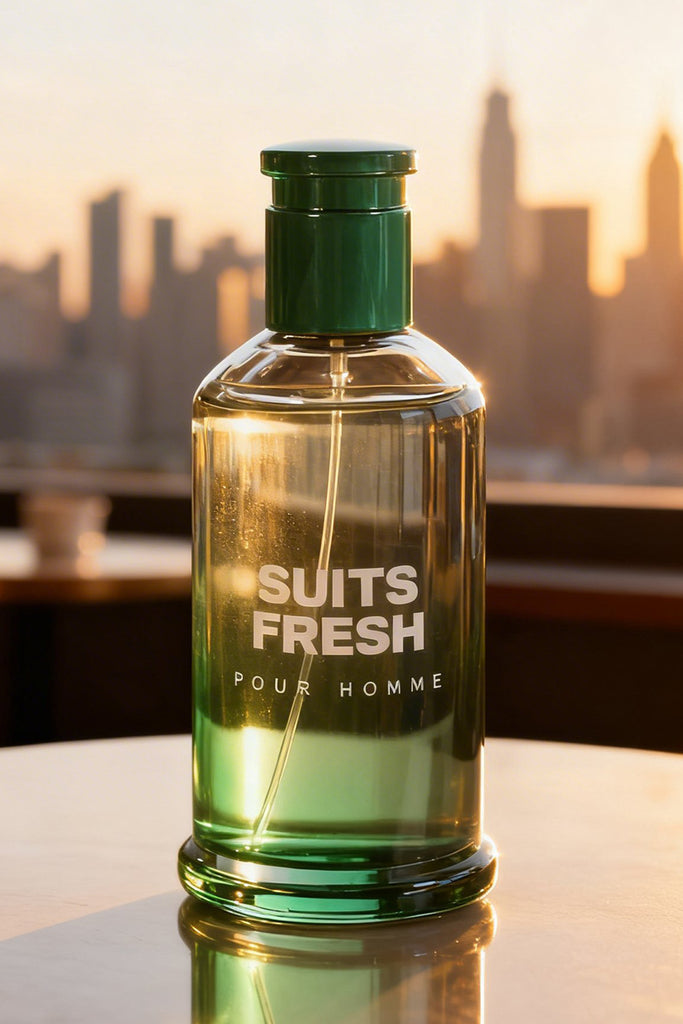 SUITS FRESH SPRAY PERFUME EAU DE TOILETTE FOR MEN - 100ML/3.4 FL.OZ.