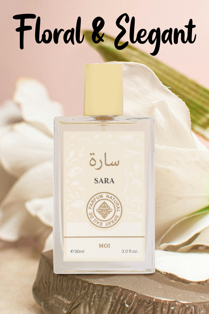 SARA MOI SPRAY PERFUME EAU DE PARFUM FOR WOMEN - 90ML/3.0FL.OZ.