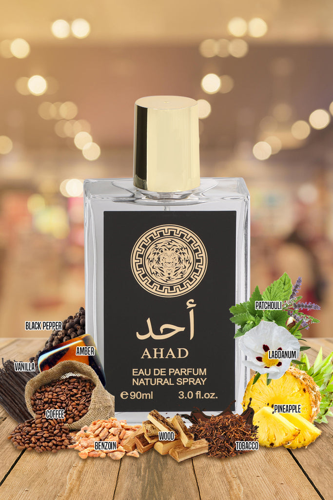 AHAD SPRAY PERFUME EAU DE PARFUM FOR MEN - 90ML/3.0FL.OZ. - Riah Fashion