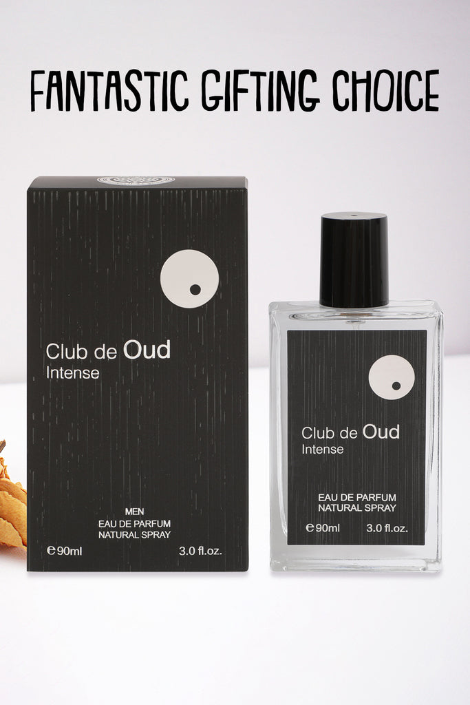 CLUB DE OUD INTENSE SPRAY PERFUME EAU DE PARFUM FOR MEN - 90ML/3.0FL.OZ. - Riah Fashion