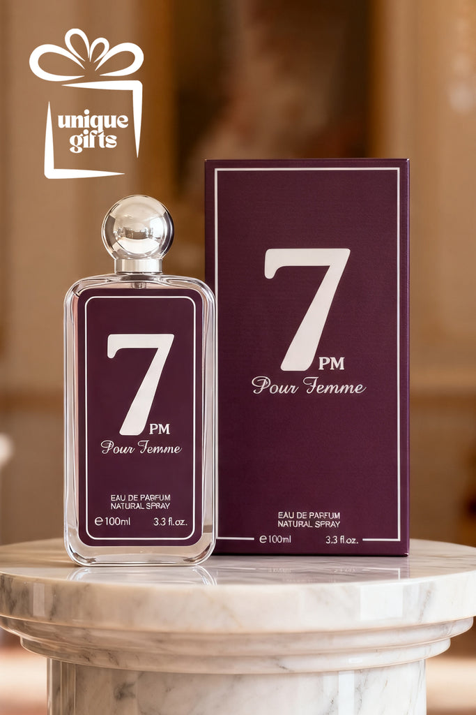 7 PM POUR FEMME SPRAY PERFUME EAU DE PARFUM FOR WOMEN - 100ML/3.4FL.OZ.