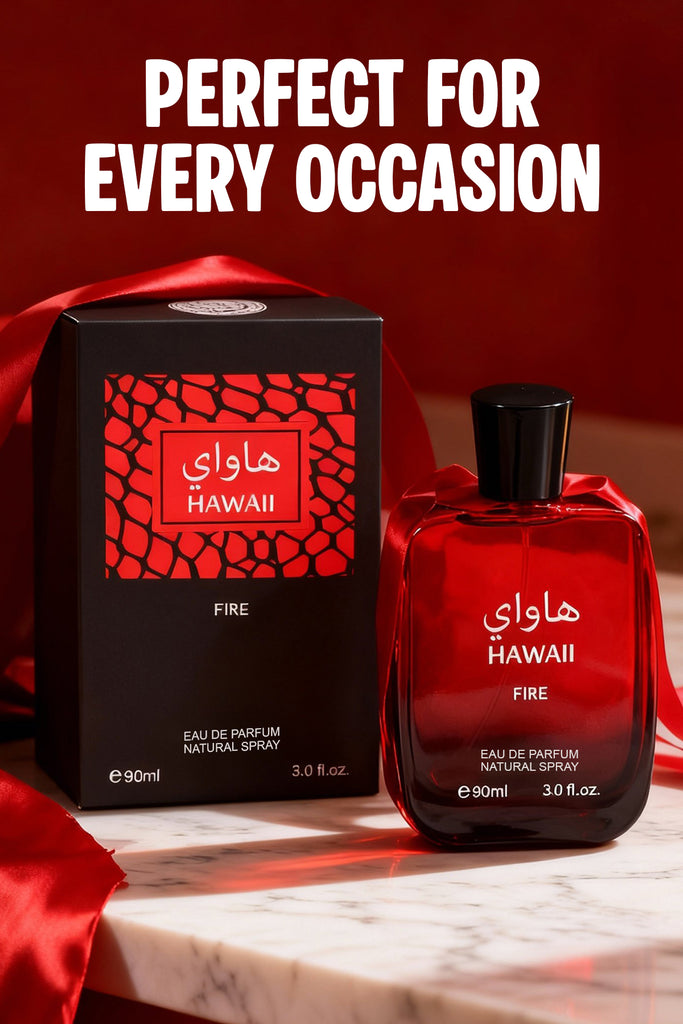 HAWAII FIRE SPRAY PERFUME EAU DE PARFUM FOR MEN AND WOMEN - 90ML/3.0FL.OZ.