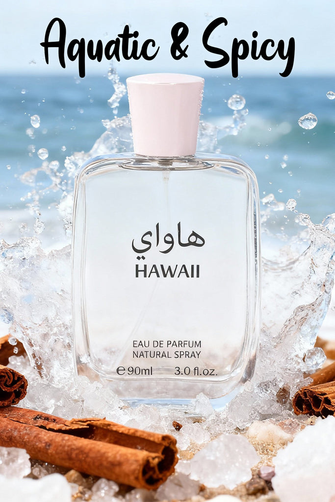 HAWAII SPRAY PERFUME EAU DE PARFUM FOR MEN - 90ML/3.0FL.OZ. - Riah Fashion