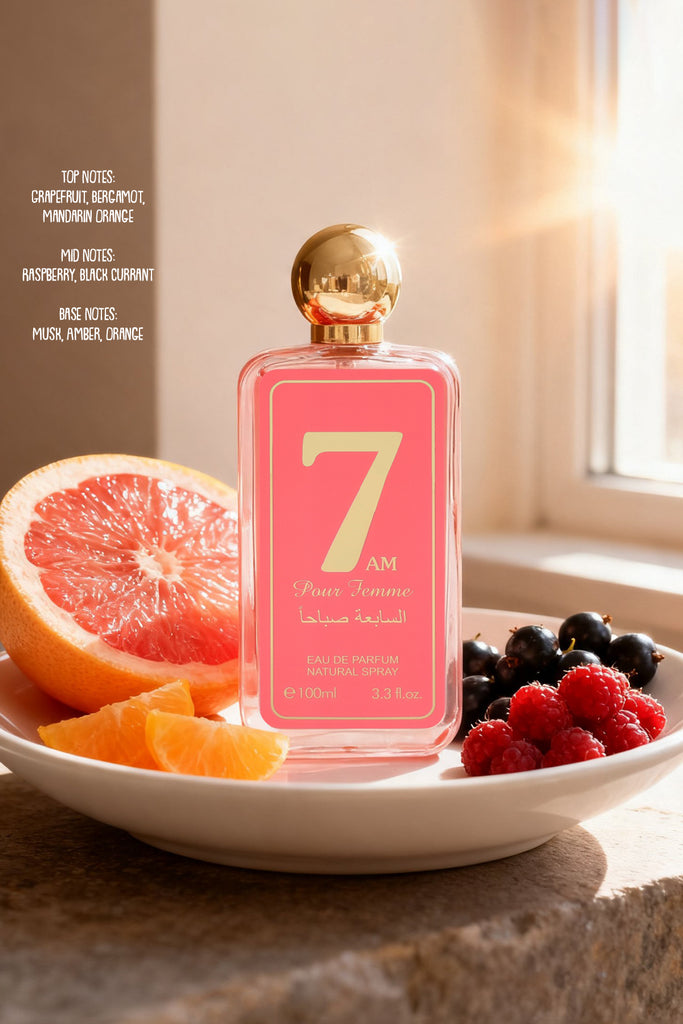 7 AM POUR FEMME SPRAY PERFUME EAU DE PARFUM FOR WOMEN - 100ML/3.3FL.OZ
