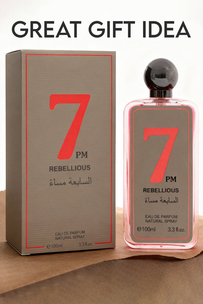 7PM REBELLIOUS SPRAY PERFUME EAU DE PARFUM FOR MEN AND WOMEN - 100ML/3.3FL.OZ
