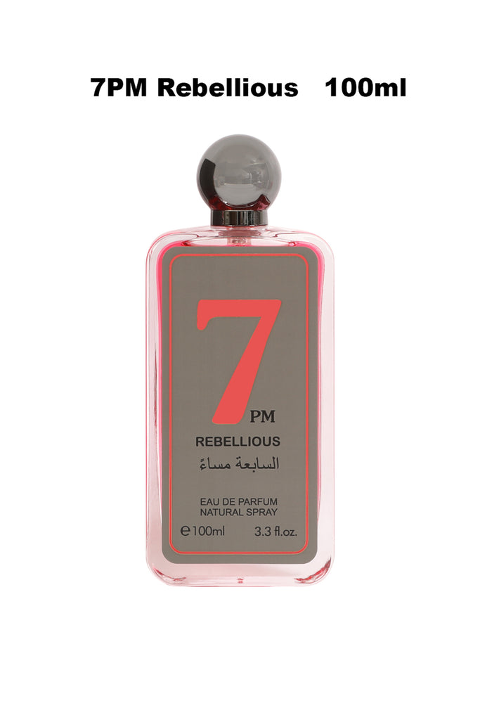 7PM REBELLIOUS SPRAY PERFUME EAU DE PARFUM FOR MEN AND WOMEN - 100ML/3.3FL.OZ