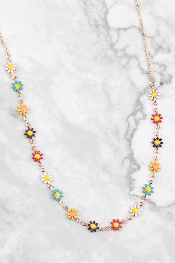 FLOWER DAINTY NECKLACE