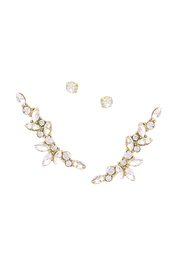 CRAWLER LONG FANCY EARRINGS