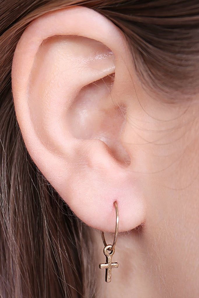 BIG STAR HOOP FIVE STUD EARRINGS SET