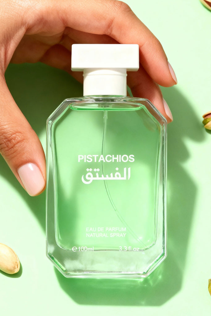 PISTACHIOS SPRAY PERFUME EAU DE PARFUM FOR MEN AND WOMEN - 100ML/3.3 FL.OZ.