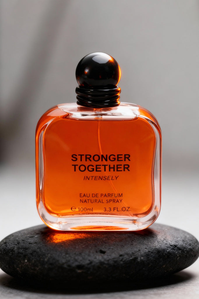 STRONGER TOGETHER INTENSELY SPRAY PERFUME EAU DE PARFUM FOR MEN - 100ML/3.3FL.OZ.