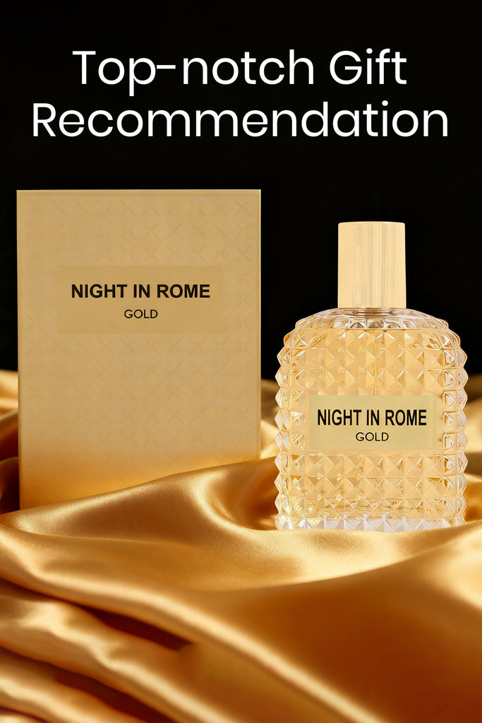 NIGHT IN ROME GOLD SPRAY PERFUME EAU DE PARFUM FOR MEN - 100ML/3.3FL.OZ.