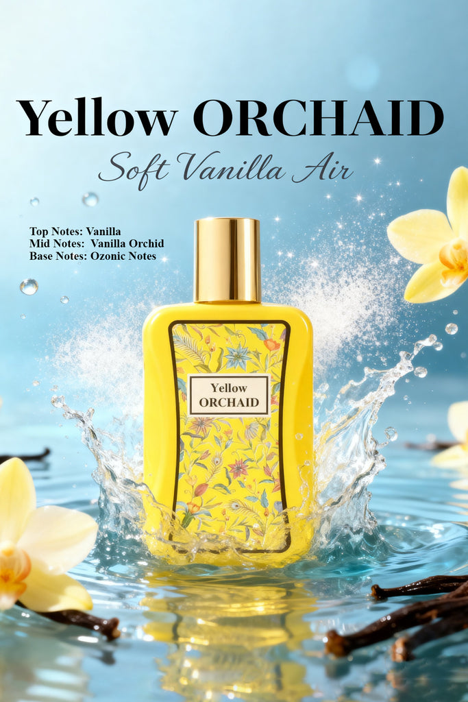 YELLOW ORCHAID SPRAY PERFUME EAU DE PARFUM FOR WOMEN - 100ML/3.3FL.OZ.