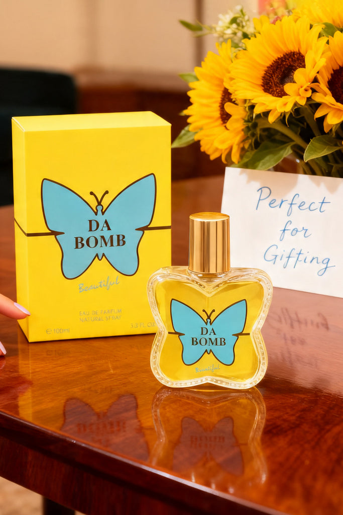 DA BOMB BEAUTIFUL SPRAY PERFUME EAU DE PARFUM FOR WOMEN - 100ML/3.3FL.OZ.