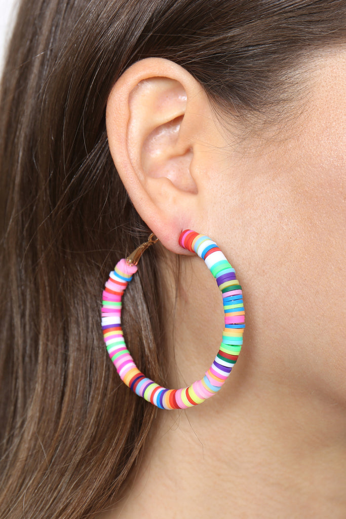 26452-35 - 35mm LIGHT MULTI HOOP EARRINGS