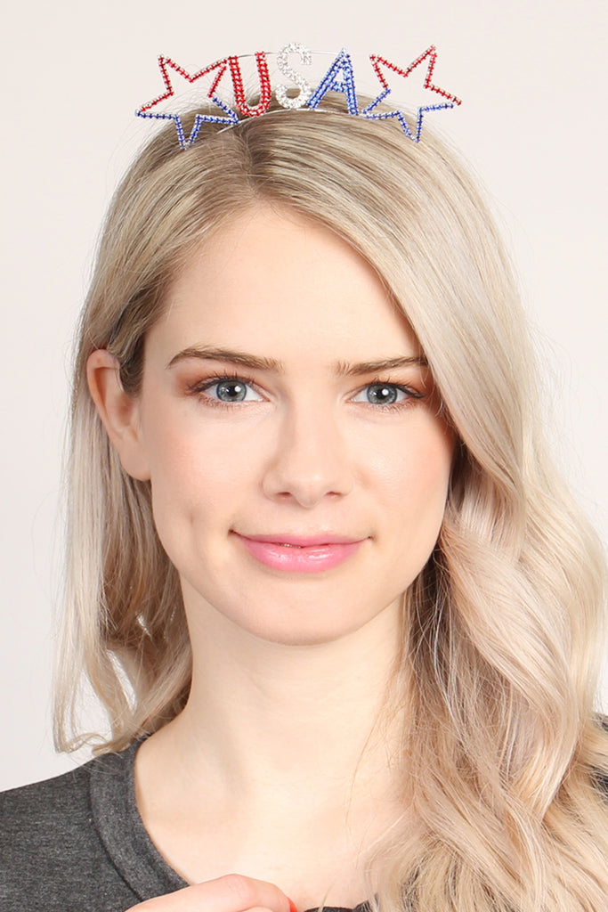 71475 - USA WITH STARS HEADBAND