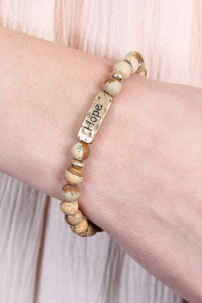HOPE NATURAL STONE BRACELET
