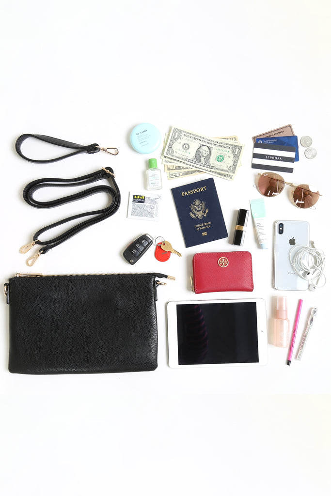 CROSSBODY WRISTLET BAG