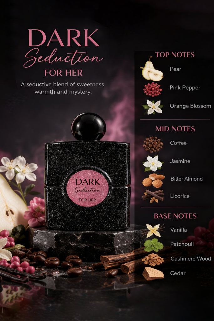 DARK SEDUCTION SPRAY PERFUME EAU DE PARFUM FOR WOMEN - 80ML/2.7FL.OZ