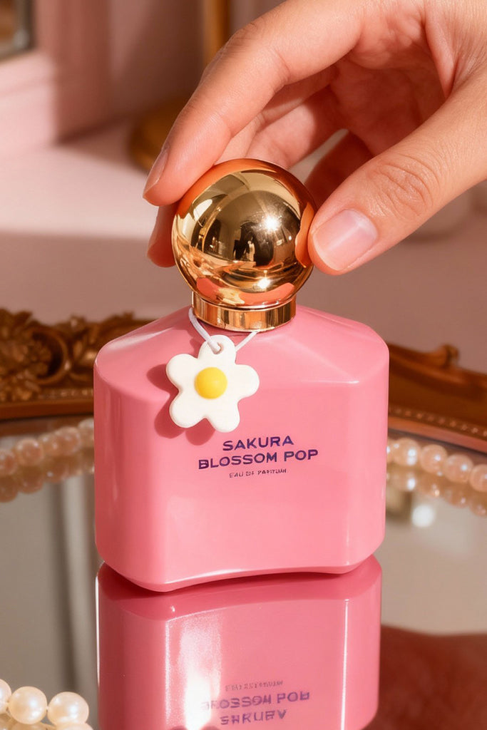 SAKURA BLOSSOM POP SPRAY PERFUME EAU DE PARFUM FOR WOMEN - 100ML/3.4FL.OZ.