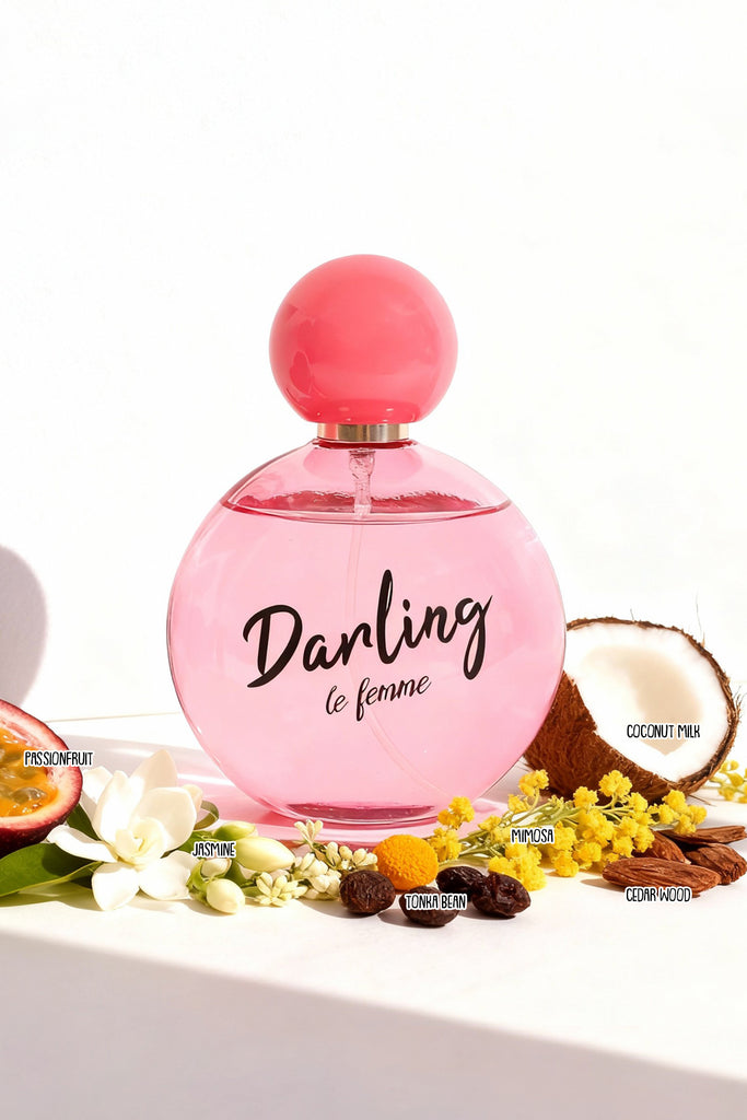 DARLING LE FEMME SPRAY PERFUME EAU DE PARFUM FOR WOMEN - 100ML/3.4FL.OZ.