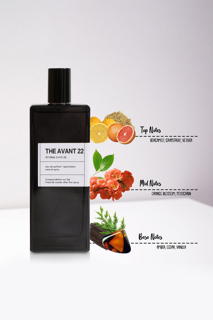 EL LABORATORIO THE AVANT 22 SPRAY COLOGNE EAU DE PARFUM FOR MEN - 100ML/3.4 FL.OZ.