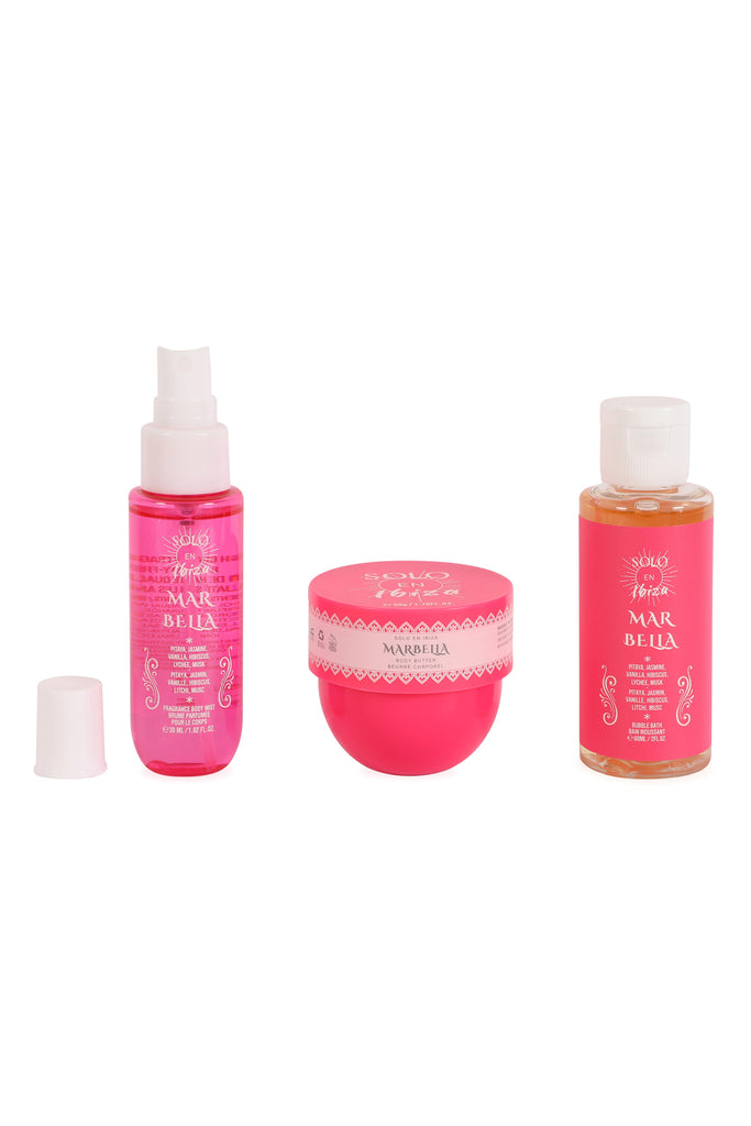 SOLO EN IBIZA MAR BELLA WOMEN'S 3PC BAG SET