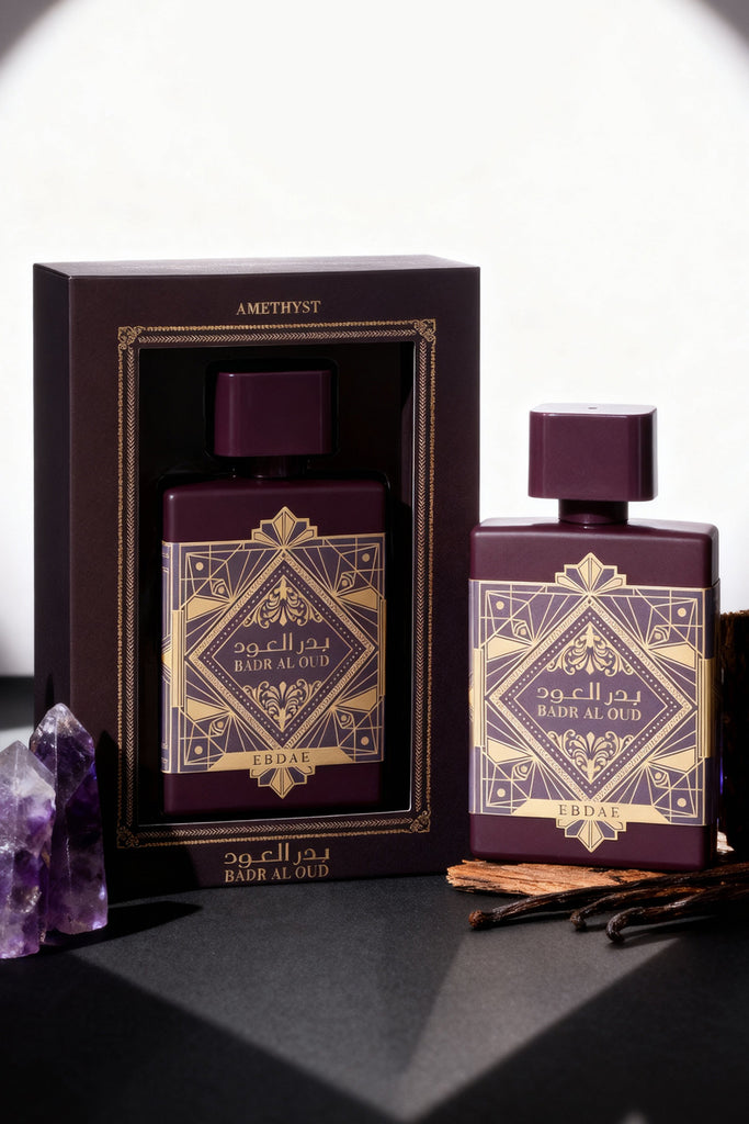 BADR AL OUD AMETHYST SPRAY PERFUME EAU DE PARFUM FOR MEN AND WOMEN - 100ML/3.4FL.OZ.