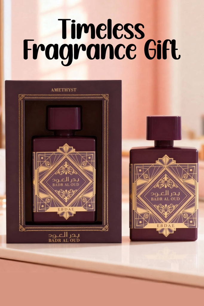 BADR AL OUD AMETHYST SPRAY PERFUME EAU DE PARFUM FOR MEN AND WOMEN - 100ML/3.4FL.OZ.