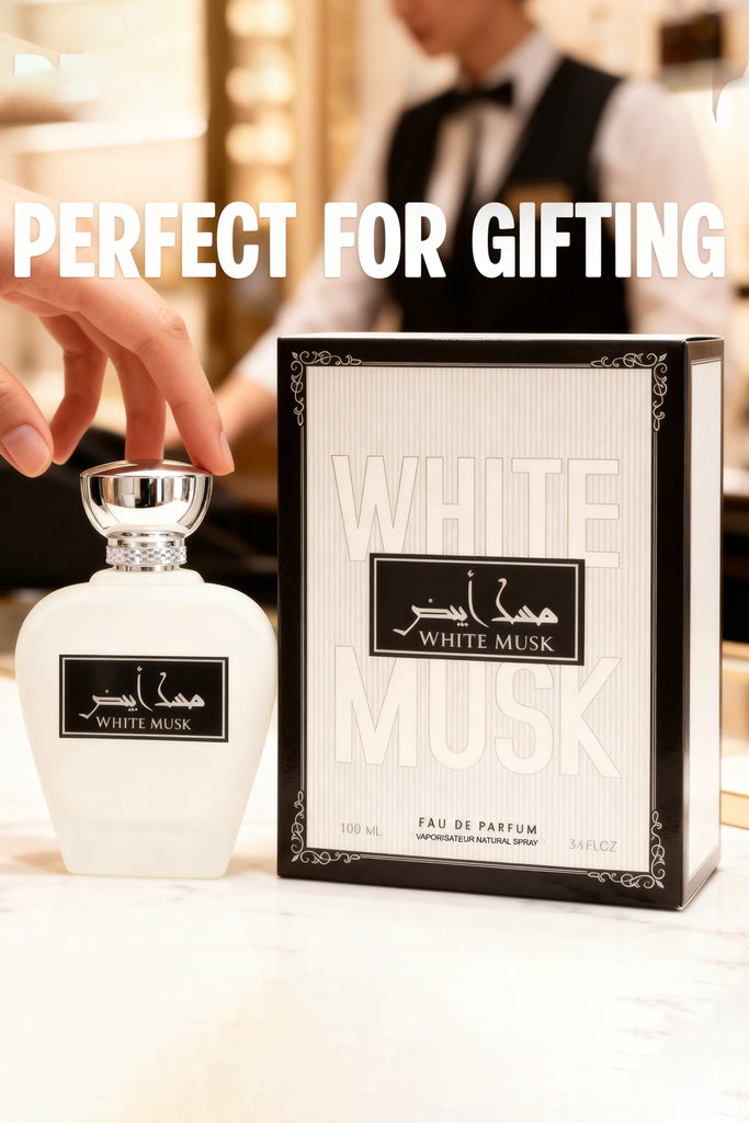 WHITE MUSK SPRAY PERFUME EAU DE PARFUM FOR MEN AND WOMEN - 100ML/3.4FL.OZ.