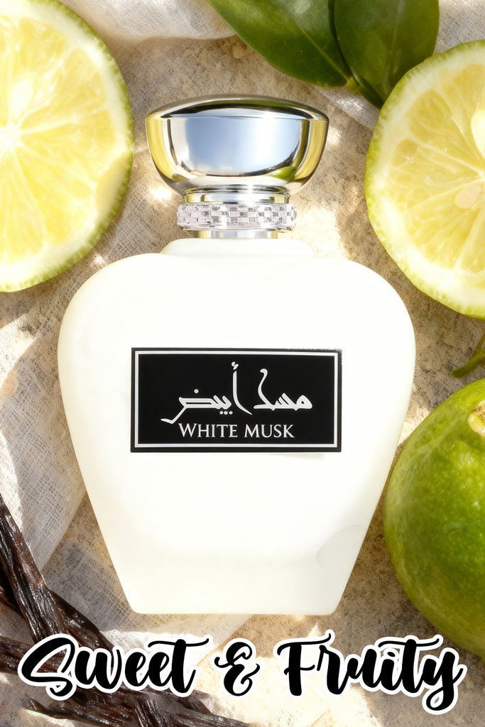 WHITE MUSK SPRAY PERFUME EAU DE PARFUM FOR MEN AND WOMEN - 100ML/3.4FL.OZ.