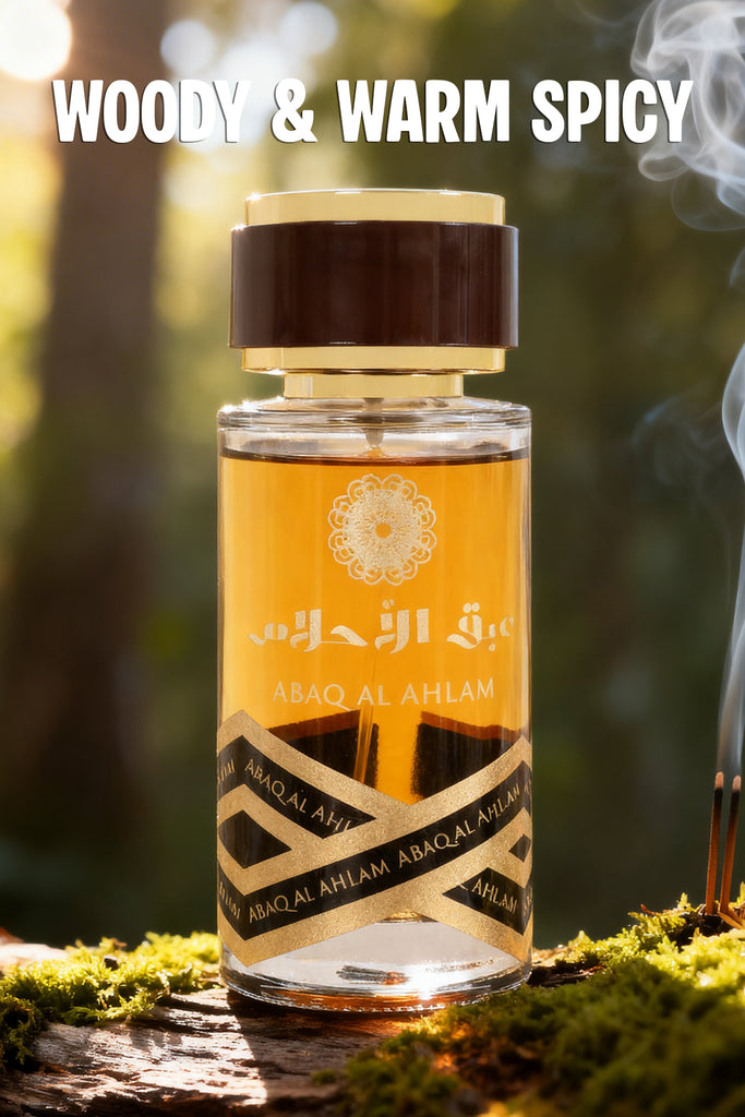 ABAQ AL AHLAM SPRAY PERFUME EAU DE PARFUM FOR MEN AND WOMEN - 100ML/3.4FL.OZ.