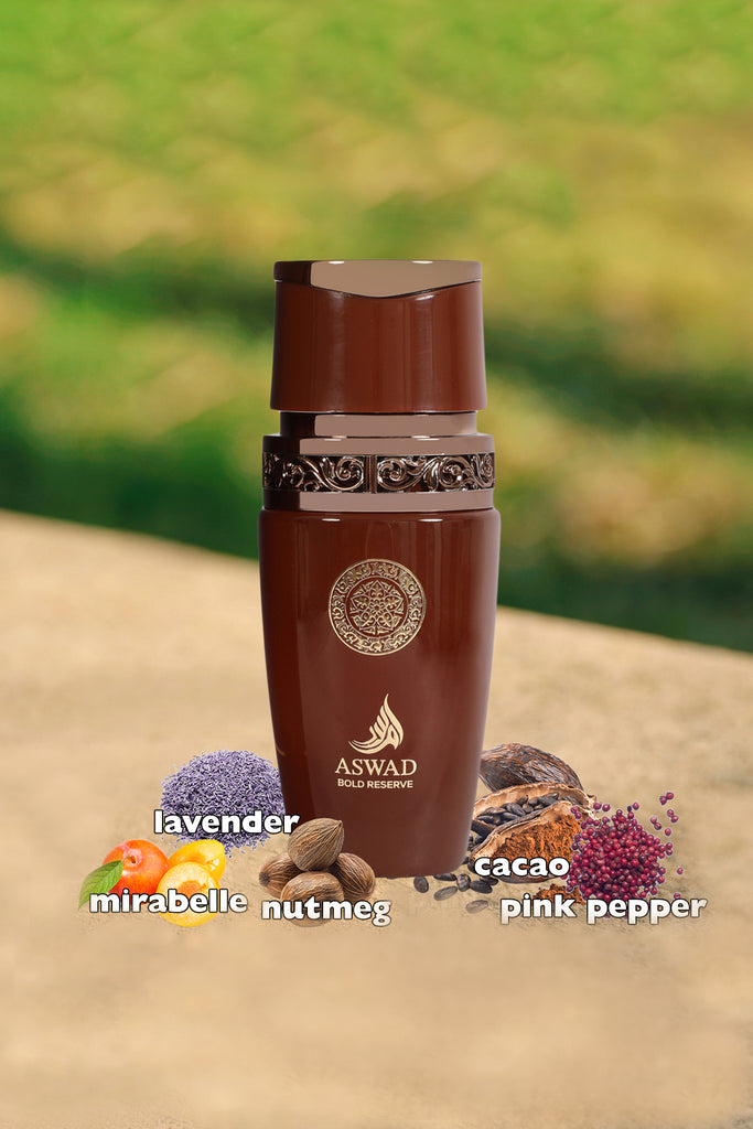 ASWAD BOLD RESERVE SPRAY PERFUME EAU DE PARFUM FOR MEN - 100ML/3.4FL.OZ.