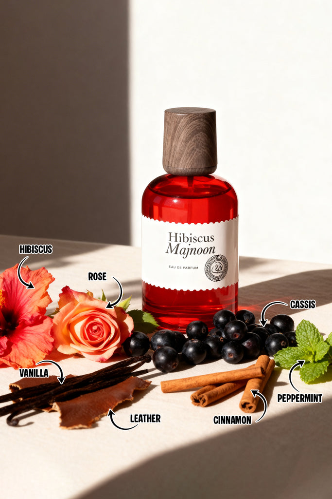 HIBISCUS MAJNOON SPRAY PERFUME EAU DE PARFUM FOR MEN AND WOMEN- 100ML/3.4FL.OZ.