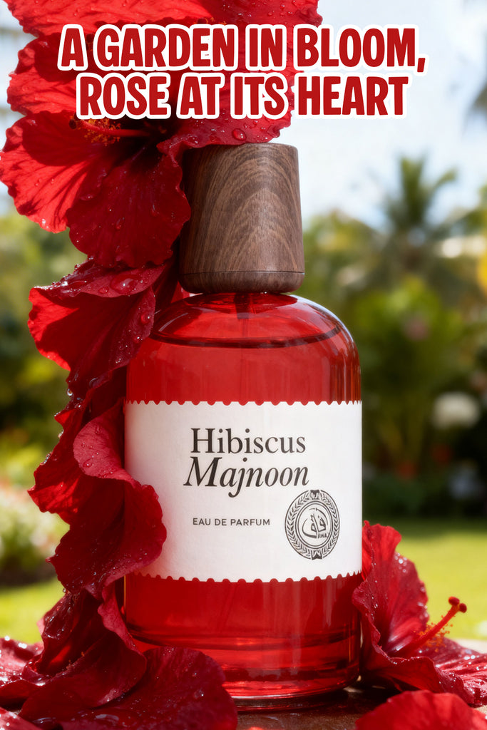 HIBISCUS MAJNOON SPRAY PERFUME EAU DE PARFUM FOR MEN AND WOMEN- 100ML/3.4FL.OZ.