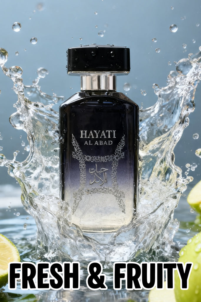 HAYATI AL ABAD SPRAY PERFUME EAU DE PARFUM FOR MEN AND WOMEN - 100ML/3.4FL.OZ.