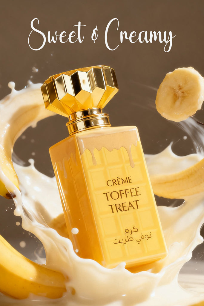 CREME TOFFEE TREAT SPRAY PERFUME EAU DE PARFUM FOR MEN AND WOMEN - 100ML/3.4FL.OZ.
