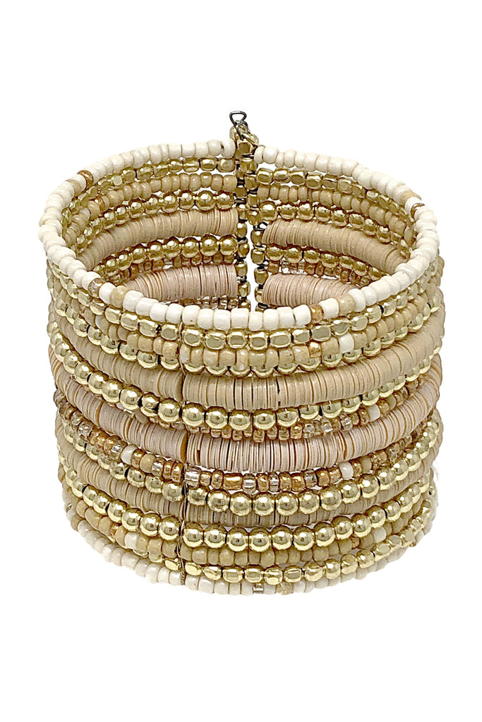 CCB, FIMO WRAP CUFF BRACELET
