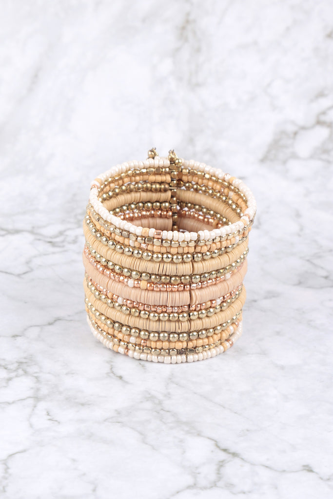 CCB, FIMO WRAP CUFF BRACELET